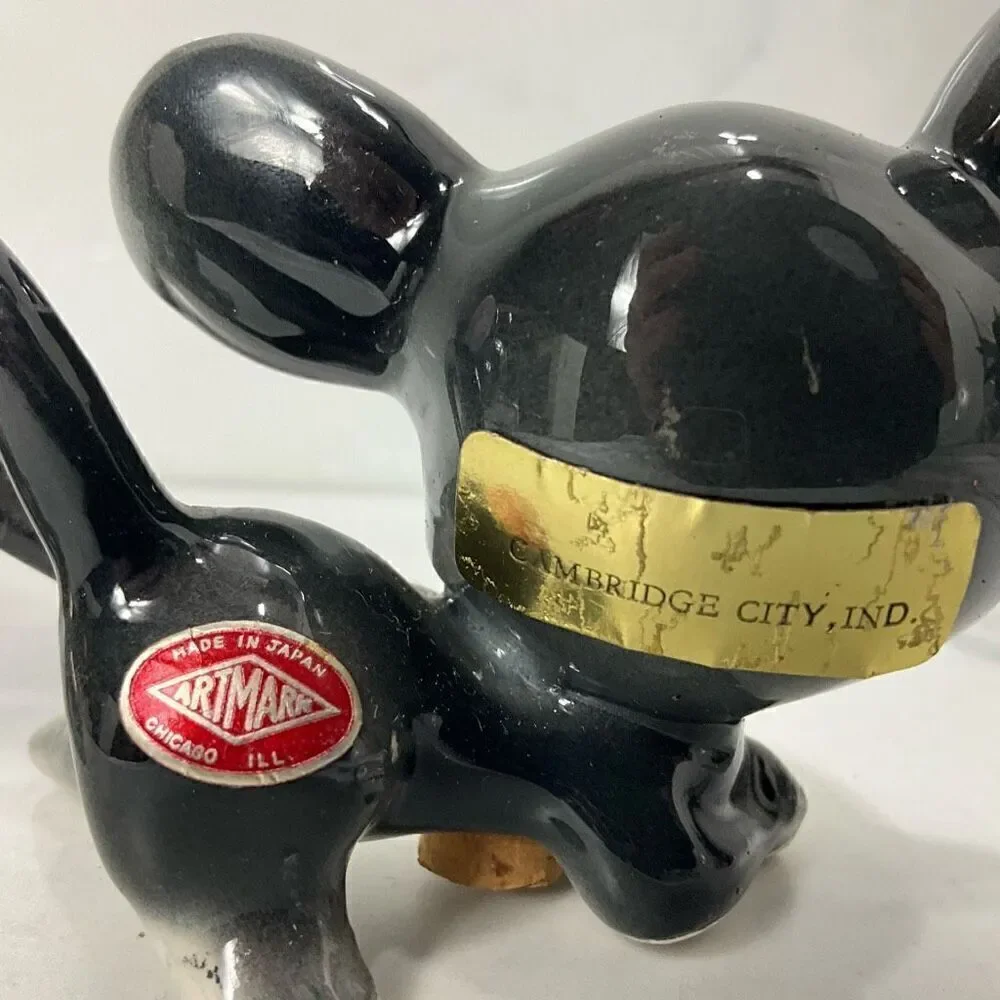 VINTAGE 50’s ARTMARK Mouse Salt and Pepper Shakers